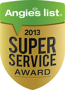 2013 Angie’s List Super Service Award